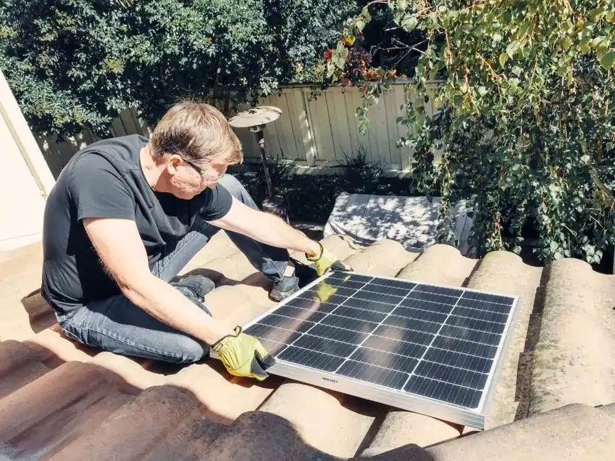 Solar Water Heater Installation